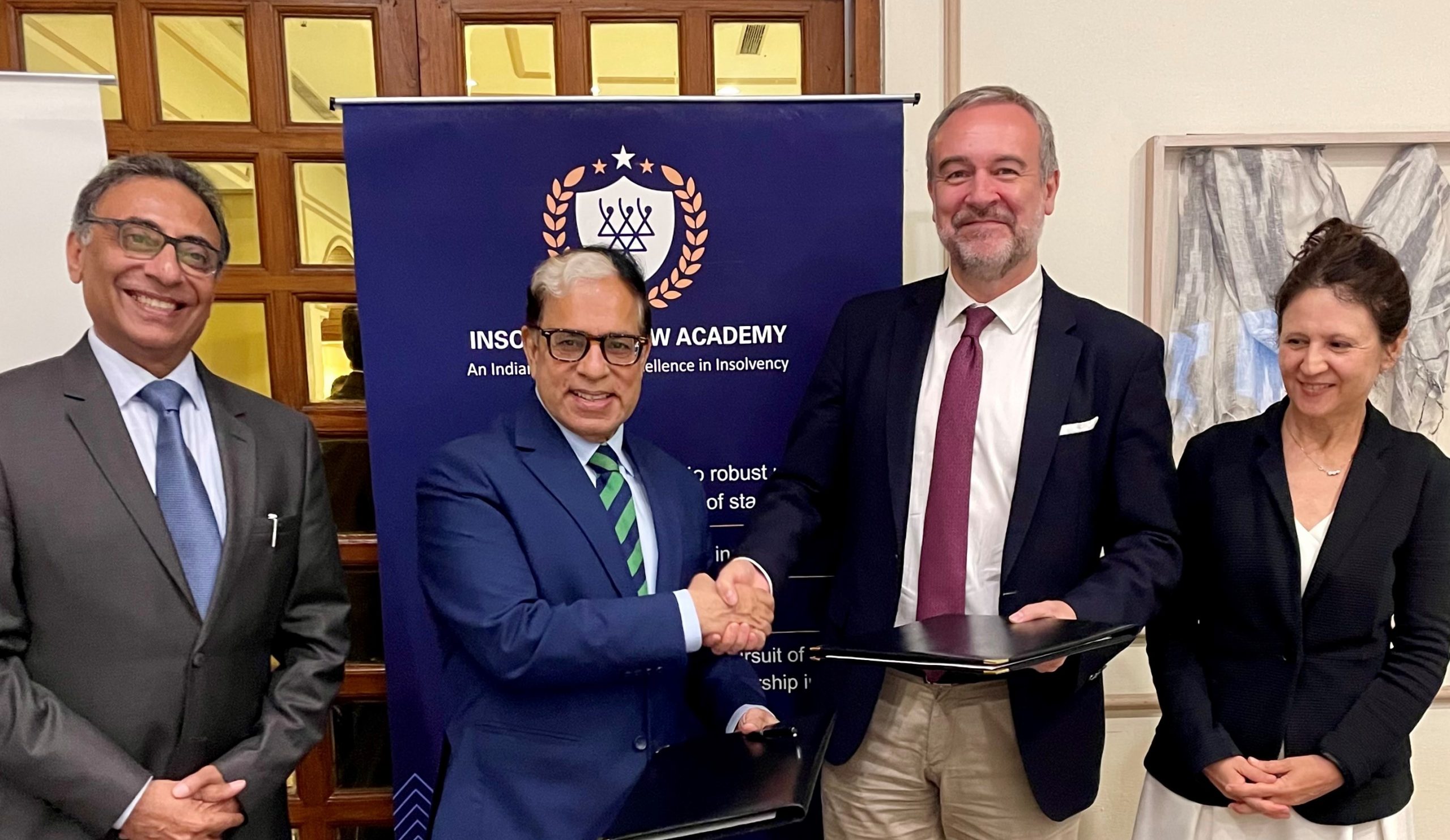 UNIDROIT signs MoU with Insolvency Law Academy (India) and participates in  a roundtable discussion with distinguished insolvency experts - UNIDROIT