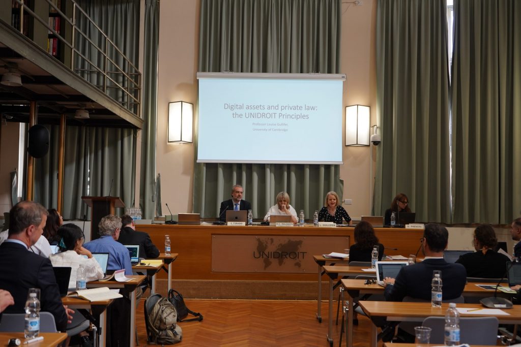 Launch of the UNIDROIT Principles on Digital Assets and Private Law