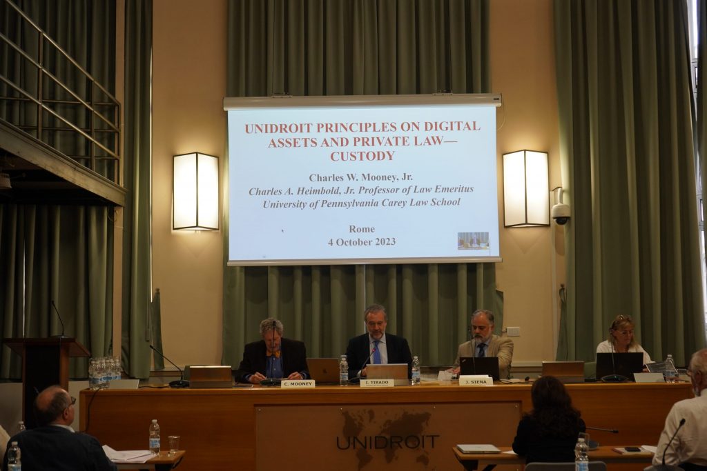 Launch of the UNIDROIT Principles on Digital Assets and Private Law