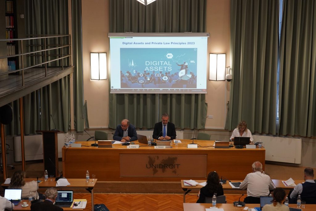 Launch of the UNIDROIT Principles on Digital Assets and Private Law