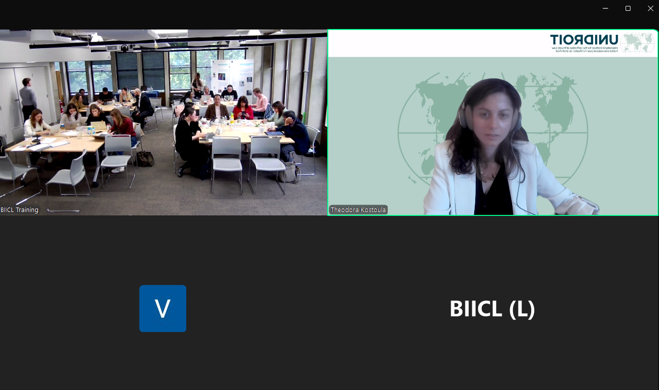 UNIDROIT contributes to the UNIL–BIICL Summer School on Law and Technology  - UNIDROIT